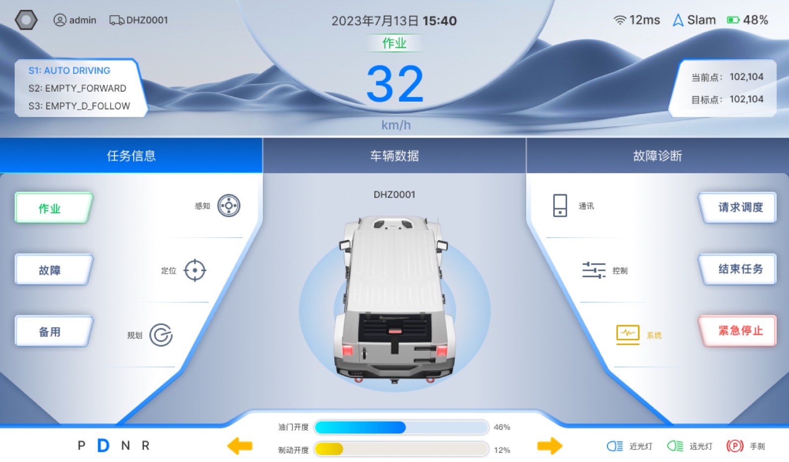 Frame 161:HMI Operating System设计稿